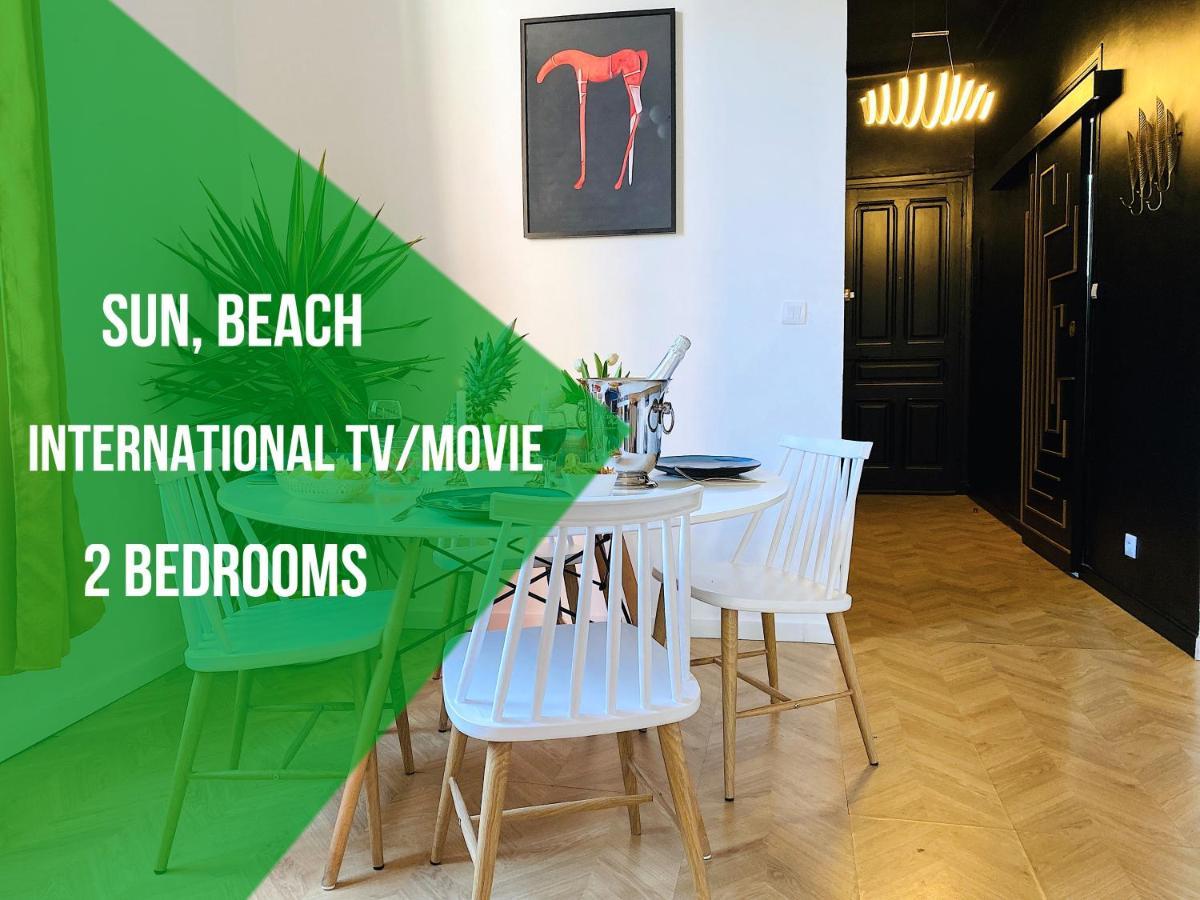 Sea - 2 Bedroom - Kitchen - Wifi - Tramway - Air Conditioner Nice Eksteriør bilde